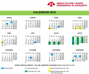 CALENDARI 2016